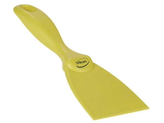 Vikan 40626 Hygiene Handschraper Recht 75mm Geel
