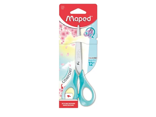 Schaar Maped Sensoft 16cm pastel assorti