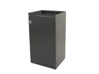 Modulaire Afvalbak met Deur en Zakhouder 85 liter Donkergrijs - 2