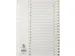 Tabbladen PP Set 1-20 Met Indexblad A4 11-Gaats Wit Personaliseerbaar