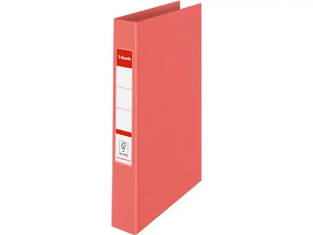 Colour'Breeze ringmap 2rings PP A4 harde kaft koraal