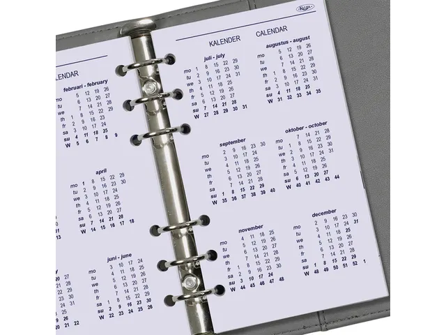 Agendavulling 2027 Kalpa Personal 1dag/1pagina