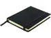 Carnet alphabet Kangaro A6 A-Z couverture rigide en lin noir, 208 page