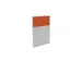 cache de banque d'accueil,MP-gris clair,BN3012-orange