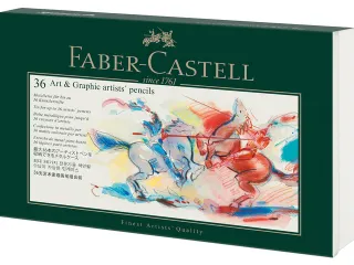 Bewaarblik Faber-Castell geschikt voor 36 potloden. Voorzien van 3 inl - 4