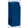 afvalverzamelaar 1x68l HxBxD 1000x400x400mm binnenbak staal Blauw