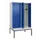 locker met bank,voor scheiding van kleding,HxBxD 2120x1200x815mm,4vak