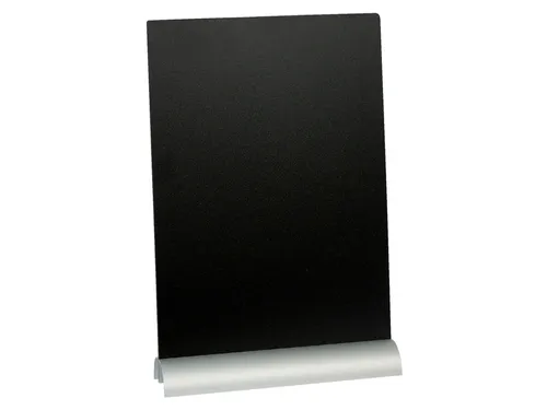 Krijtbord Securit A4 290x210x60mm voet aluminium
