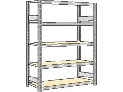 magazijnstelling,grondveld,HxBxD 2000x1751x426mm,vakl. 250kg