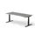 Elektrisch ihv bureau HxBxD 640-1300x2000x900/800mm blad grijs