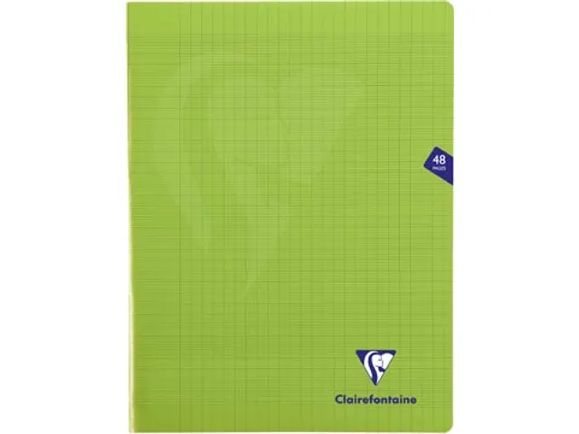 Clairefontaine schrift Mimesys A4+ 24 vel Seyès, kaft in PP assorti