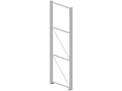 standaard,v. palletstelling,type 2 (100/20),HxD 4400x1100mm