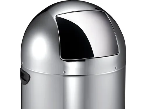 Afvalbak Kickcan metalen binnenbak 33 liter mat RVS