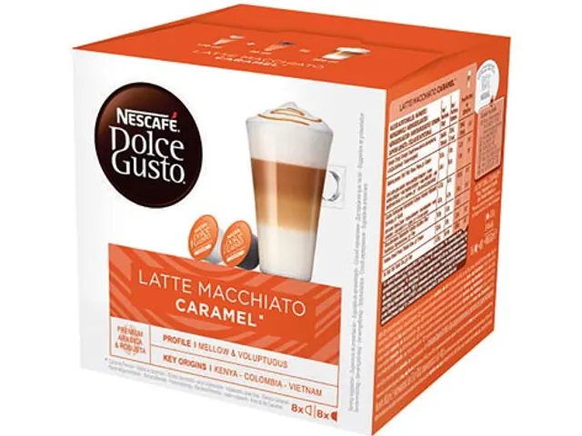 Dolce Gusto caps Latte Macchiato Caramel 16 st