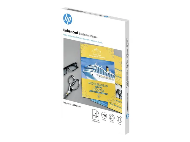 Laserpapier Hp Cg965A 150 Gram A4 Glans Wit 150Vel