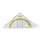 Geodriehoek Westcott 14cm flexibel transparant