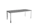 In hoogte verstelbaar bureau,HxBxD 720-840x2000x800mm,MS-donkergrijs