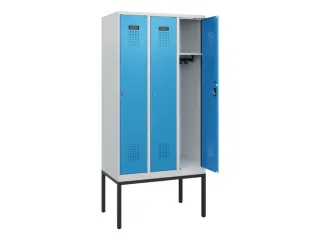 schoollocker,HxBxD 1950x900x500mm,3vak,vak B 300mm,cil.-slot - 1