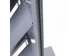 Brochurerek Totem Zilver Met Stalen Legplanken