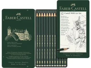 Faber Castell 9000 Potlood Art Set - 1