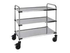 Serveerwagen Met 3 Etages 870x570x950mm