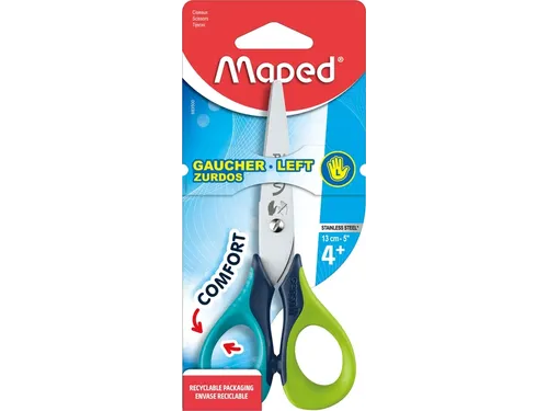 Kinderschaar Maped Sensoft 13cm links assorti