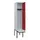 locker met bank,HxBxD 2120x400x815mm,1vak,vak B 400mm,draaigrendel