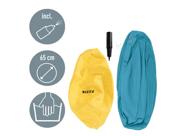 Leitz Ergo Cosy Actieve Zitbal Fluweel Sereen Blauw