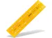 Gabarit Lettres Isonorme Aristo lettres droites 5mm