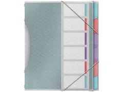 Colour'Breeze sorteermap PP A4 6 tabs assorti