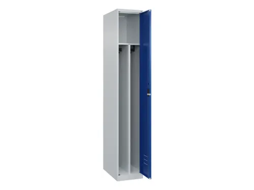locker voor scheiding van kleding,HxBxD 1850x300x500mm,1vak