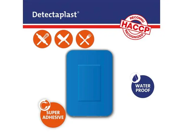 Pansement Detectaplast 8140 universal hydrofuge bleu 50x72mm 50pcs