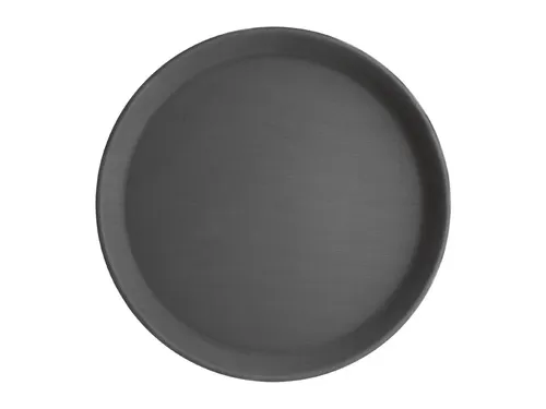 Dienblad Olympia Kristallon antislip 40.6cm PP zwart