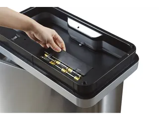 Afvalbak EKO Mirage met sensor 30 Liter RVS mat - 4