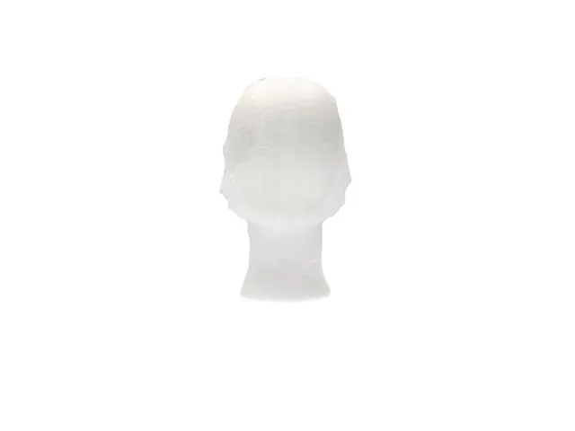 PP non woven haarnet wit 49cm 'clip cap' maat M 1000 Stuks
