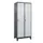 locker,HxBxD 1950x800x500mm,2vak,vak B 400mm,draaigrendel,voeten