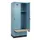 locker met bank,HxBxD 1950x800x815mm,2vak,vak B 400mm,draaigrendel