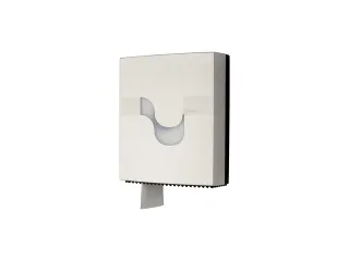 Toiletpapier dispenser Celtex Maxi Jumbo wit - 2