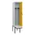 locker met bank,voor scheiding van kleding,HxBxD 2120x400x815mm,1vak