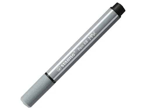 Viltstift STABILO Pen 68/95 Max middel koudgrijs