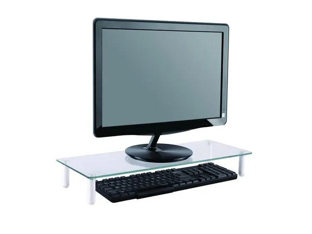 Réhausseur d'écran Neomounts Monitor10 transparent