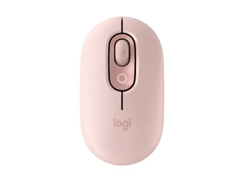 Logitech POP Mouse draadloze muis Rose