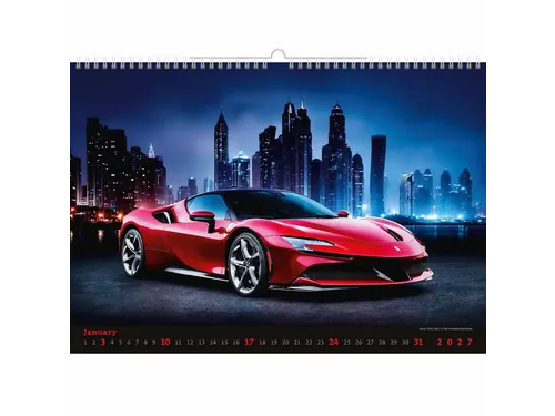 Kalender 2027 Helma 365 31.5x45cm autos