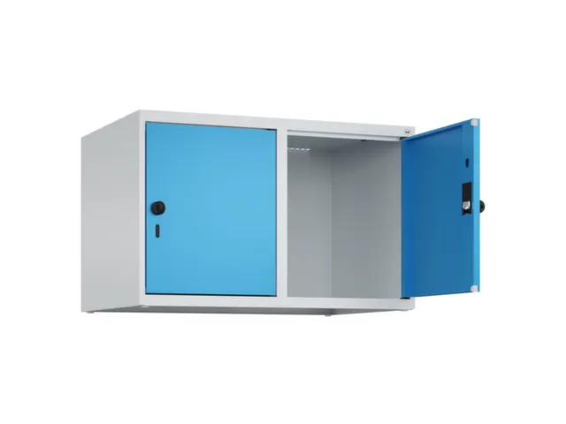 opzetkast,v. locker,2vak.,vak B 400mm,HxBxD 500x800x500mm,vleugeldeur
