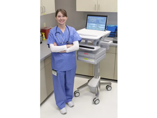 Styleview Laptop Cart 6 Drawers