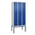 Z-garderobekast,HxBxD 2120x900x500mm,vak B 150/300mm,draaigrendel