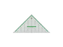 M+R PP.transp.Geodriehoek32 cm