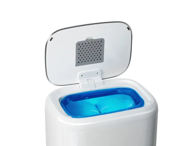 EKO BUBU Luieremmer 30 Liter Wit - 3-in-1 Geurblokkering