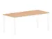 in hoogte verstelbaar bureau 720-840x1800x800mm hout NE-esdoorn