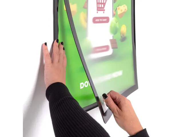 Magnetisch poster frame A2 Slim Zwart